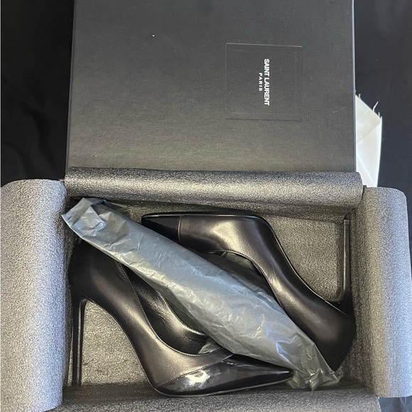 YSL Saint Laurent Paris High Heel Size 38 RRP AU $1149 selling $879 - Picture 3 of 5